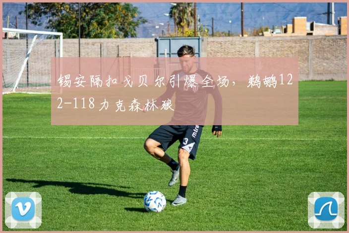 锡安隔扣戈贝尔引爆全场,鹈鹕122-118力克森林狼